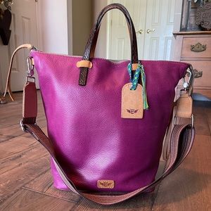 Consuela Raspberry Beret Sling